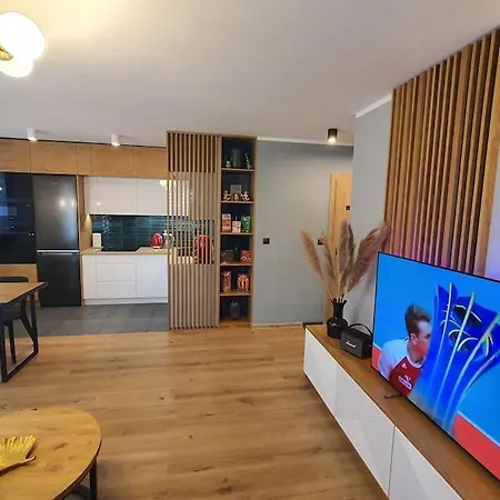 Apartament Przy Filmówce Ogródek Parking Podziemny Łódź